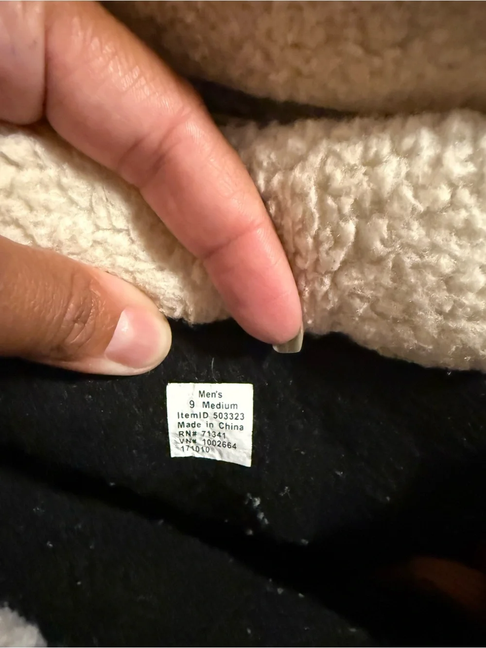 L.L. Bean Olive Green, Tan & Black Winter Boots with Shearling Collar